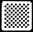 Checkers Stencil